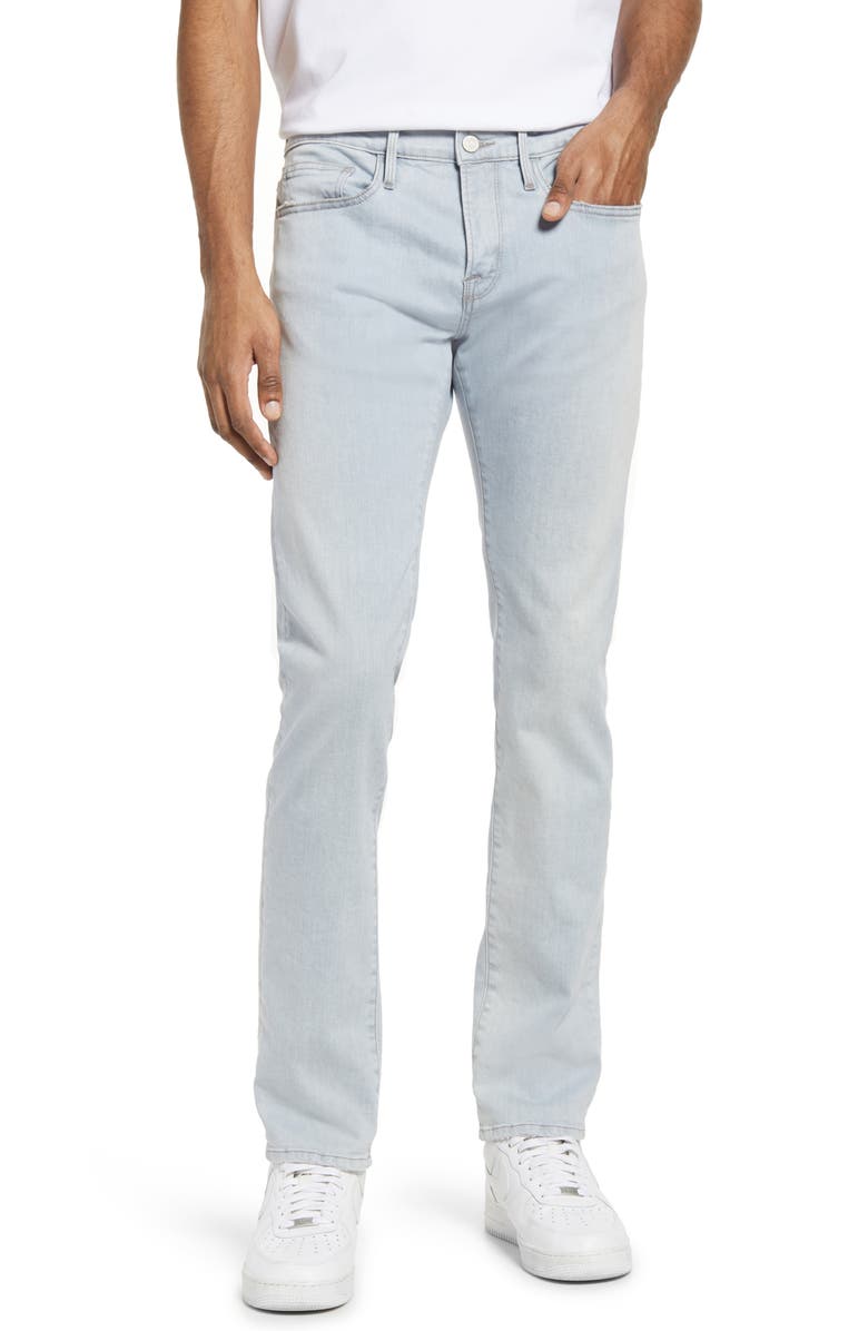 FRAME L'Homme Degradable Slim Fit Stretch Organic Cotton Jeans, Main, color, 