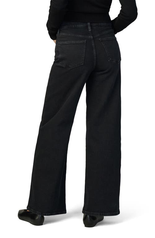 Joe's Jeans The Mia High Waist Wide Leg Jeans In Black