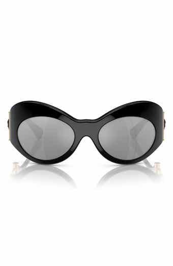Versace 58mm Irregular Sunglasses