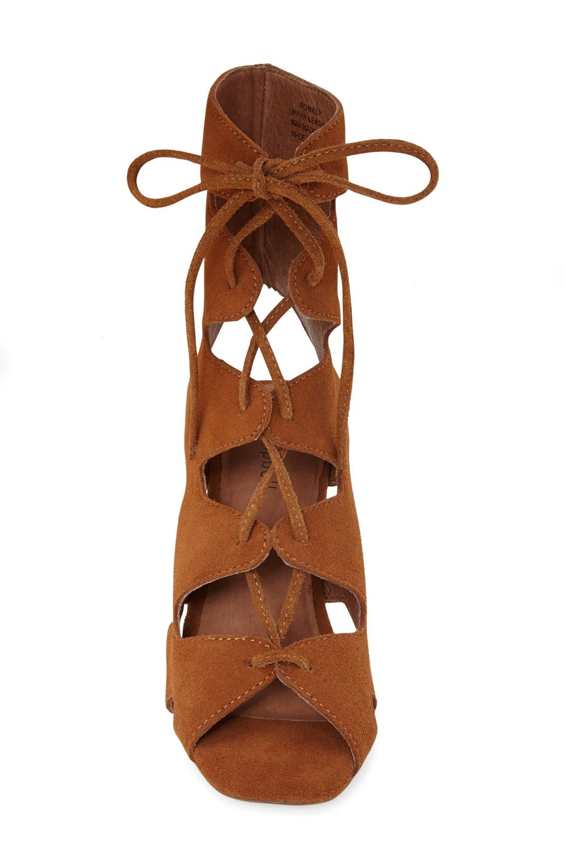 'Romilly' Suede Gladiator Sandal, Alternate, color, TAN SUEDE