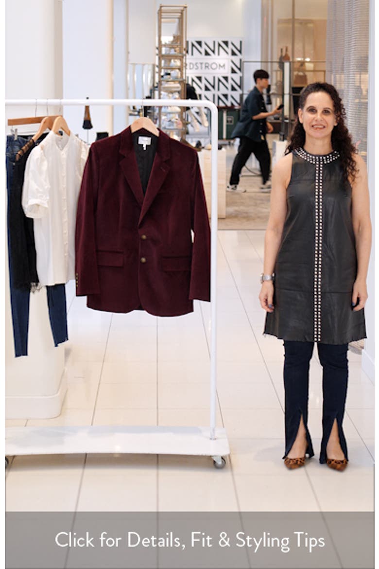 Everyday Stretch Cotton Velveteen Blazer video