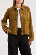 Eileen Fisher Classic Collar Corduroy Jacket