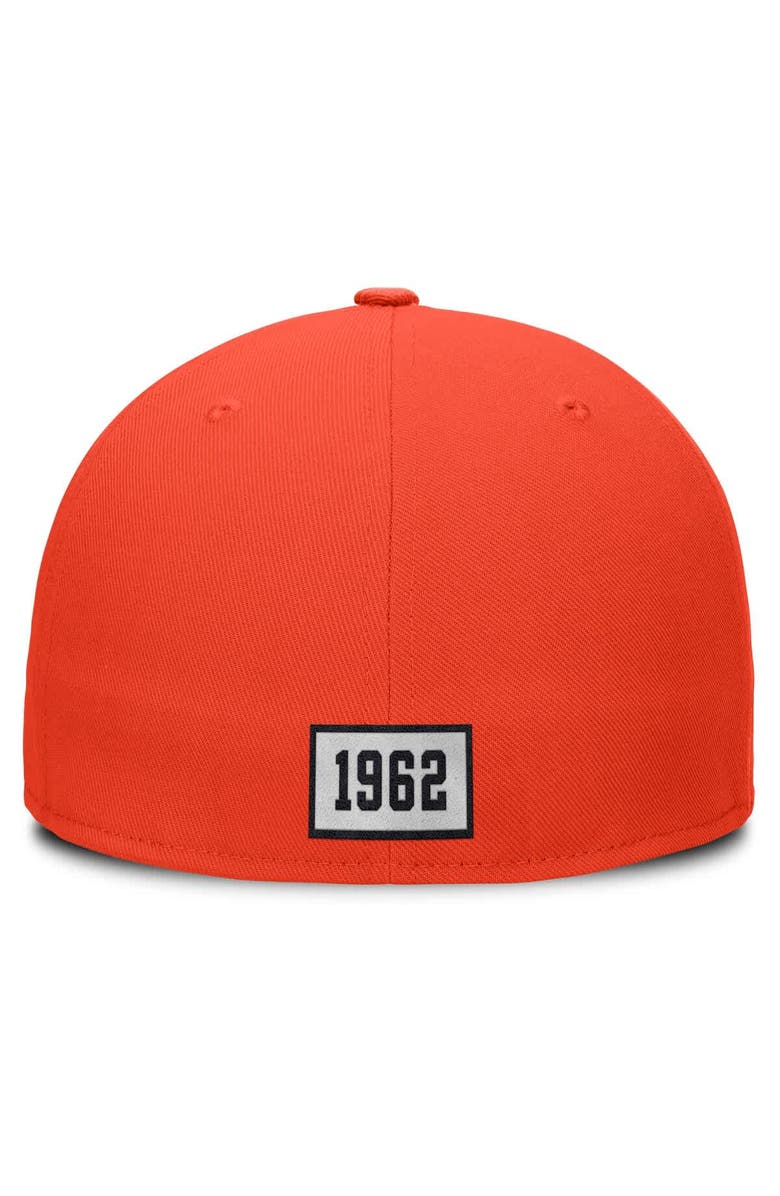 Nike Men's Nike Orange Houston Astros Cooperstown True Performance Fitted Hat, Alternate, color, 