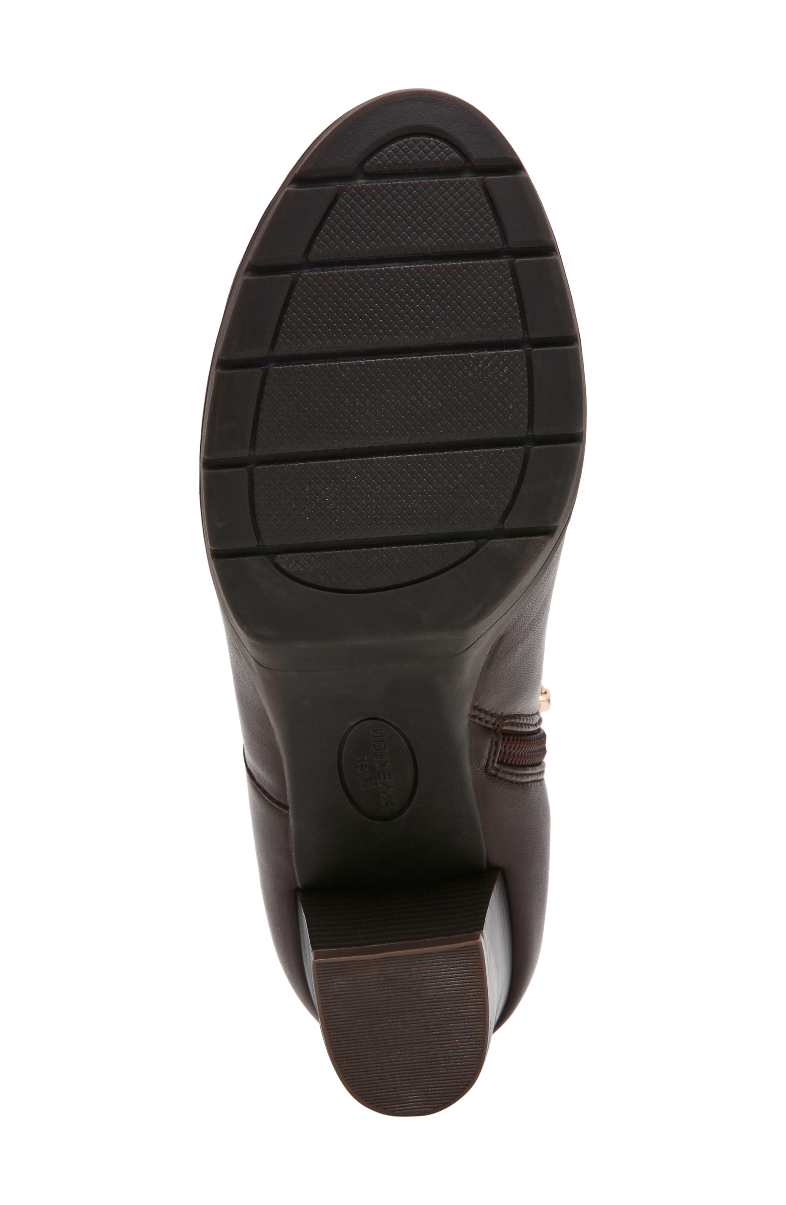 Raima Faux Leather Bootie, Alternate, color, BROWN PU