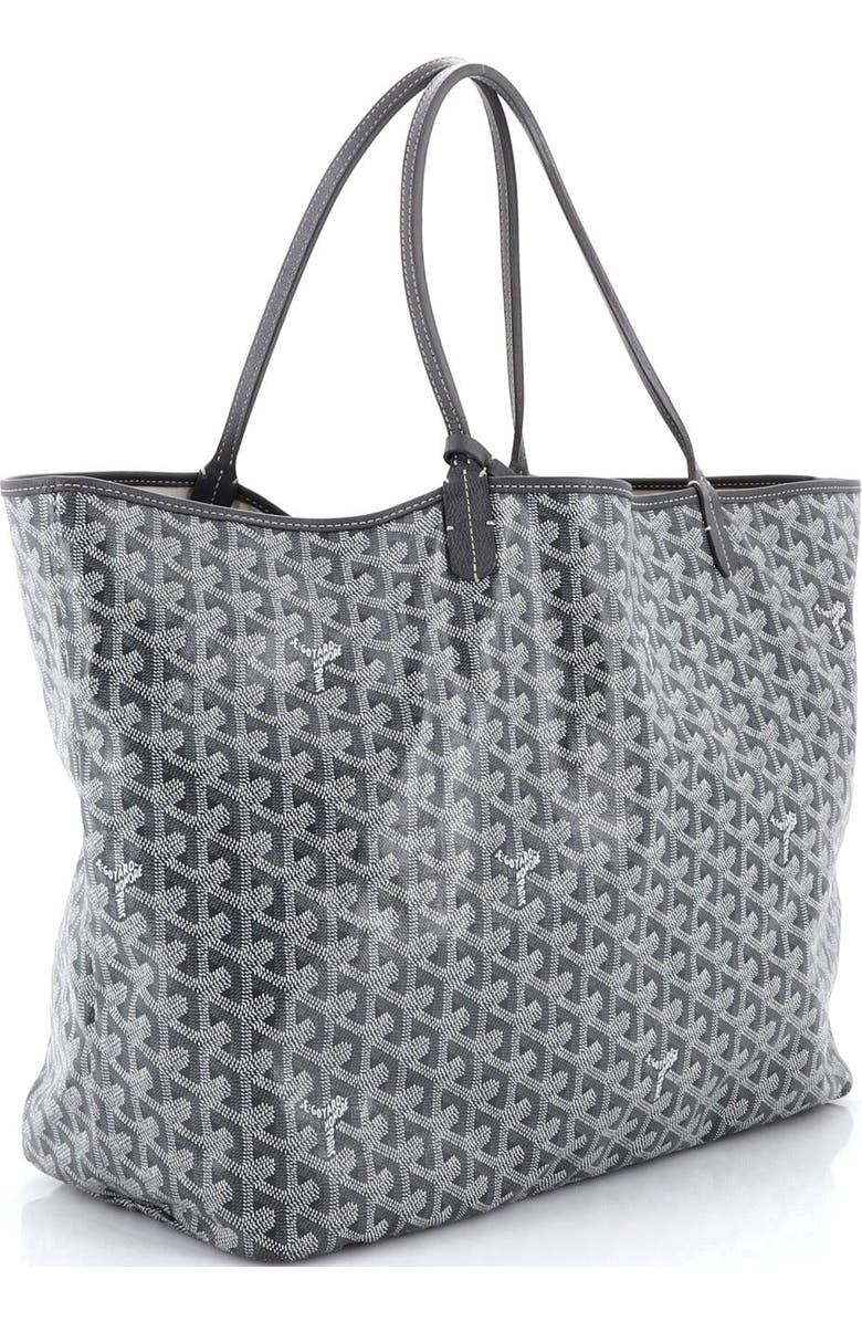 Pre-Owned Goyard Saint Louis Tote Coated Canvas GM, Alternate, color, Gray