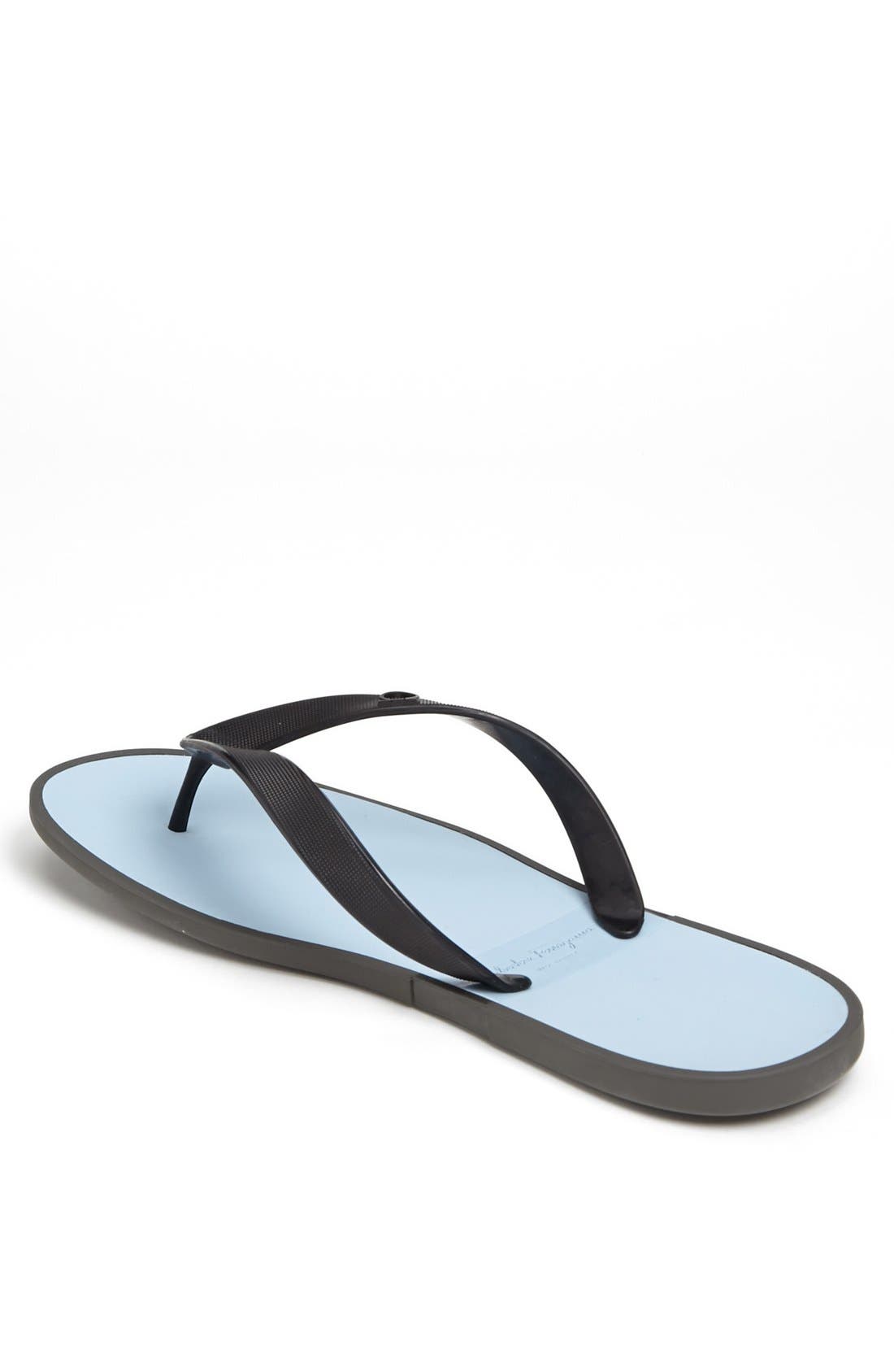 FERRAGAMO Salvatore Ferragamo 'Gym' Flip Flop, Alternate, color, 