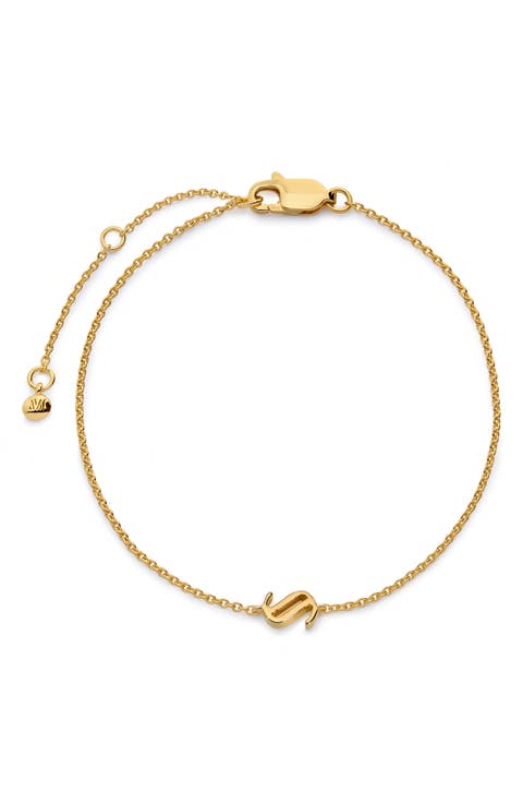 Initial Chain Bracelet