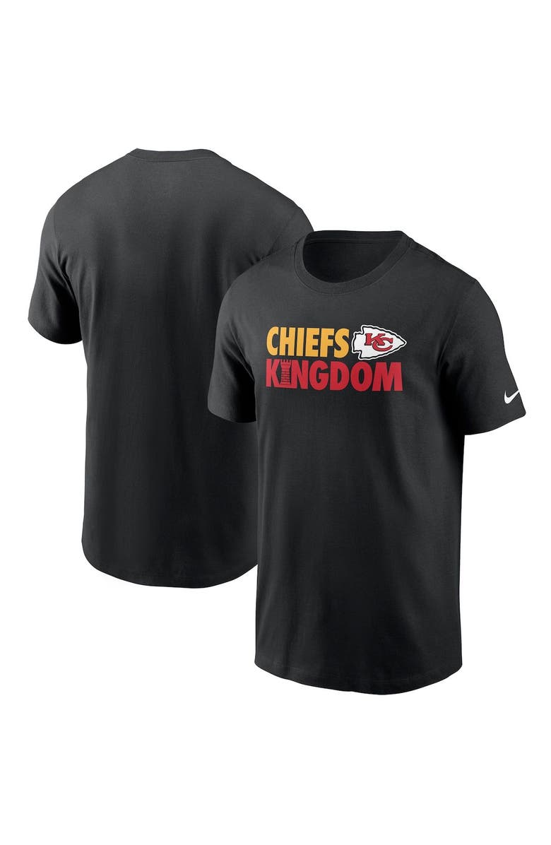 Nike Men's Nike Black Kansas City Chiefs Hometown Collection Chess T-Shirt, Alternate, color, 