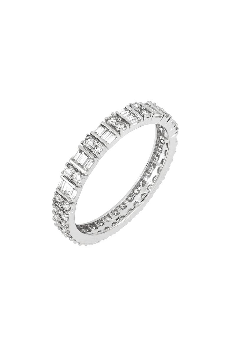 Gatsby Diamond Eternity Band Ring, Main, color, 18KW