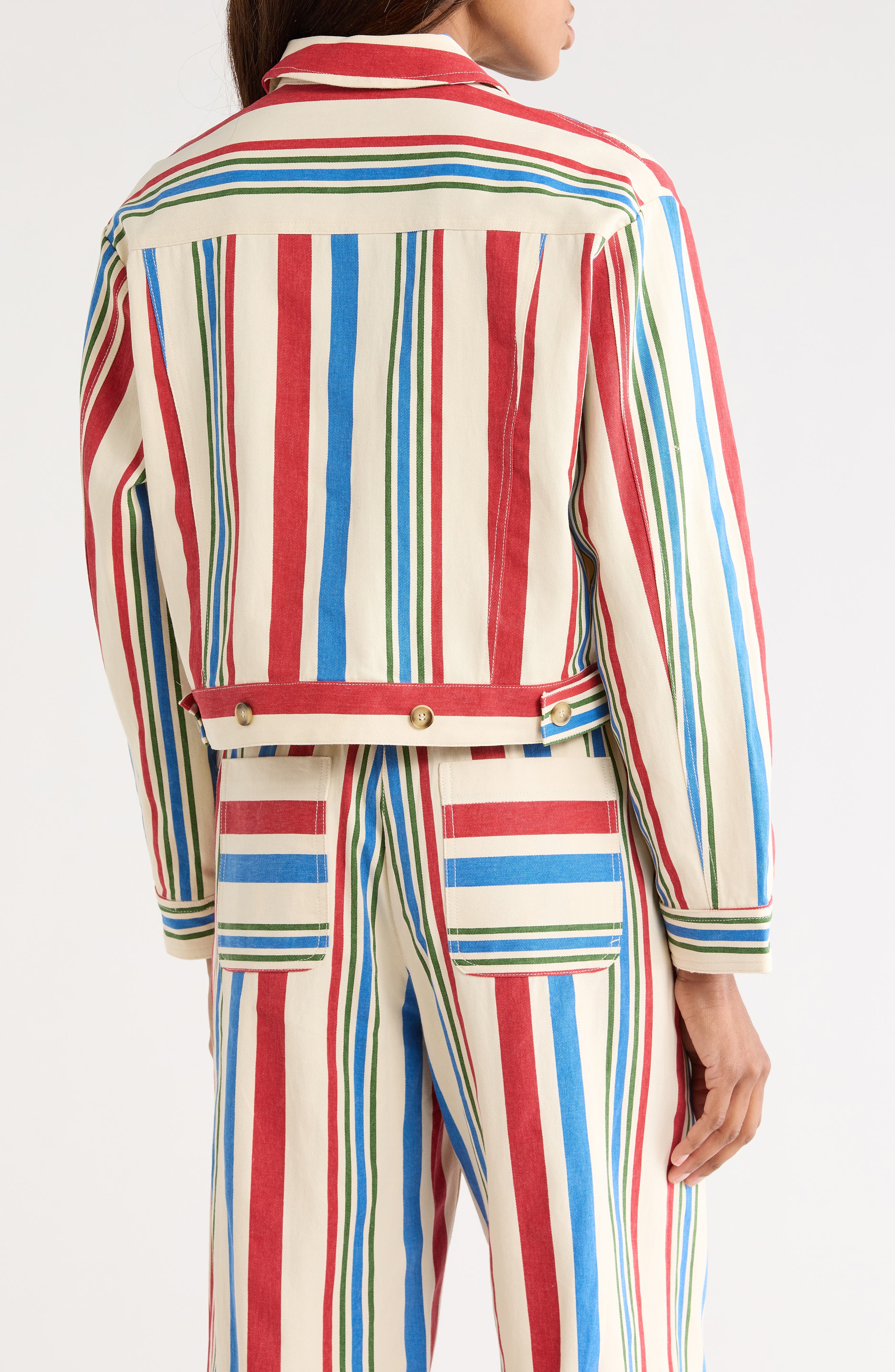 Apo Stripe Woven Jacket - image 2