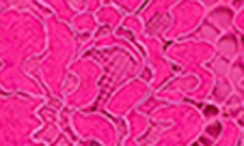 L'agence Livvy High Waist Lace Straight Leg Pants In Pink