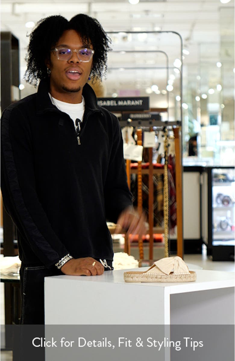 Elina Espadrille Slide Sandal, sales video thumbnail