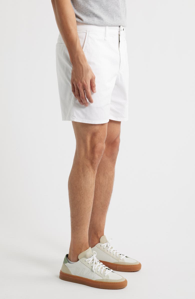 rag & bone Standard Chino Shorts, Alternate, color, White