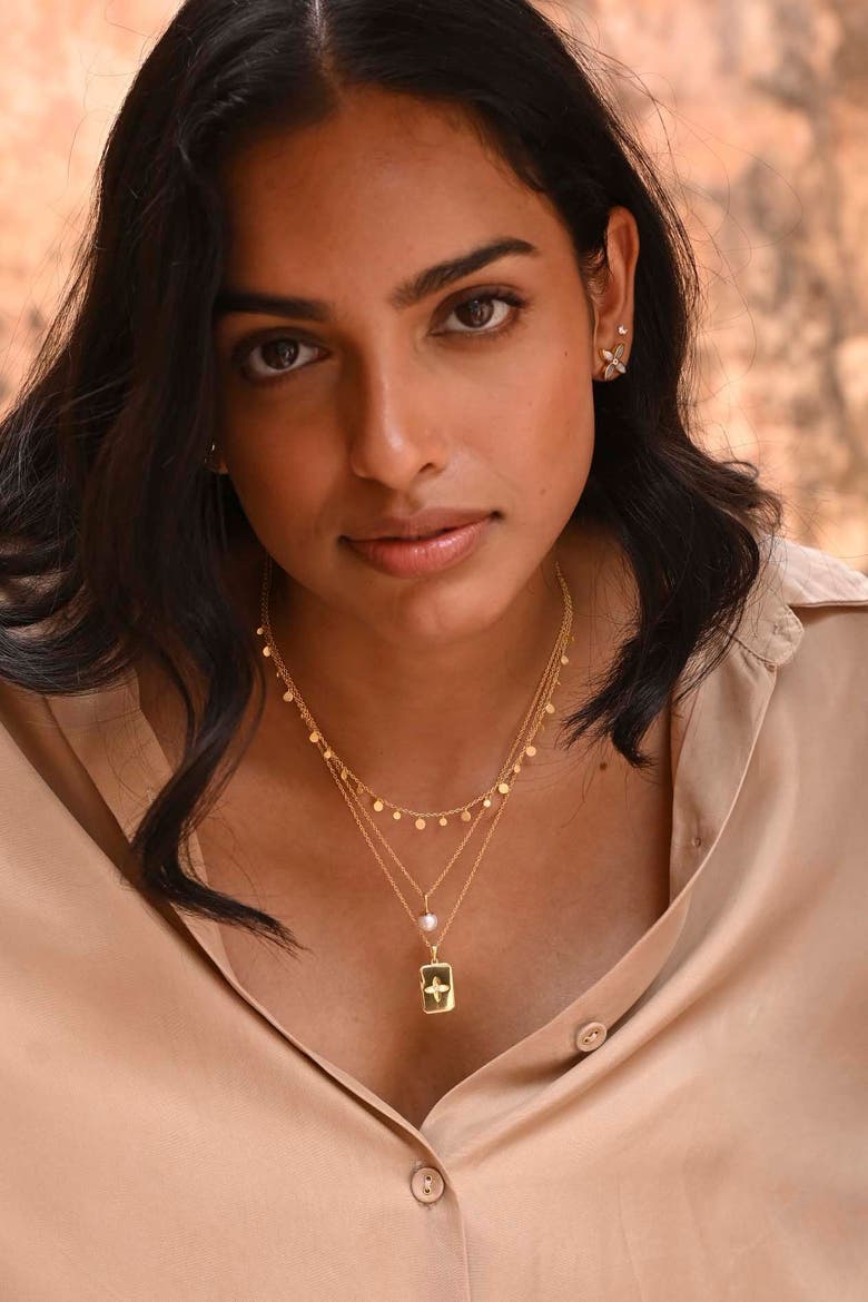Coin Choker, Alternate, color, Yellow Gold