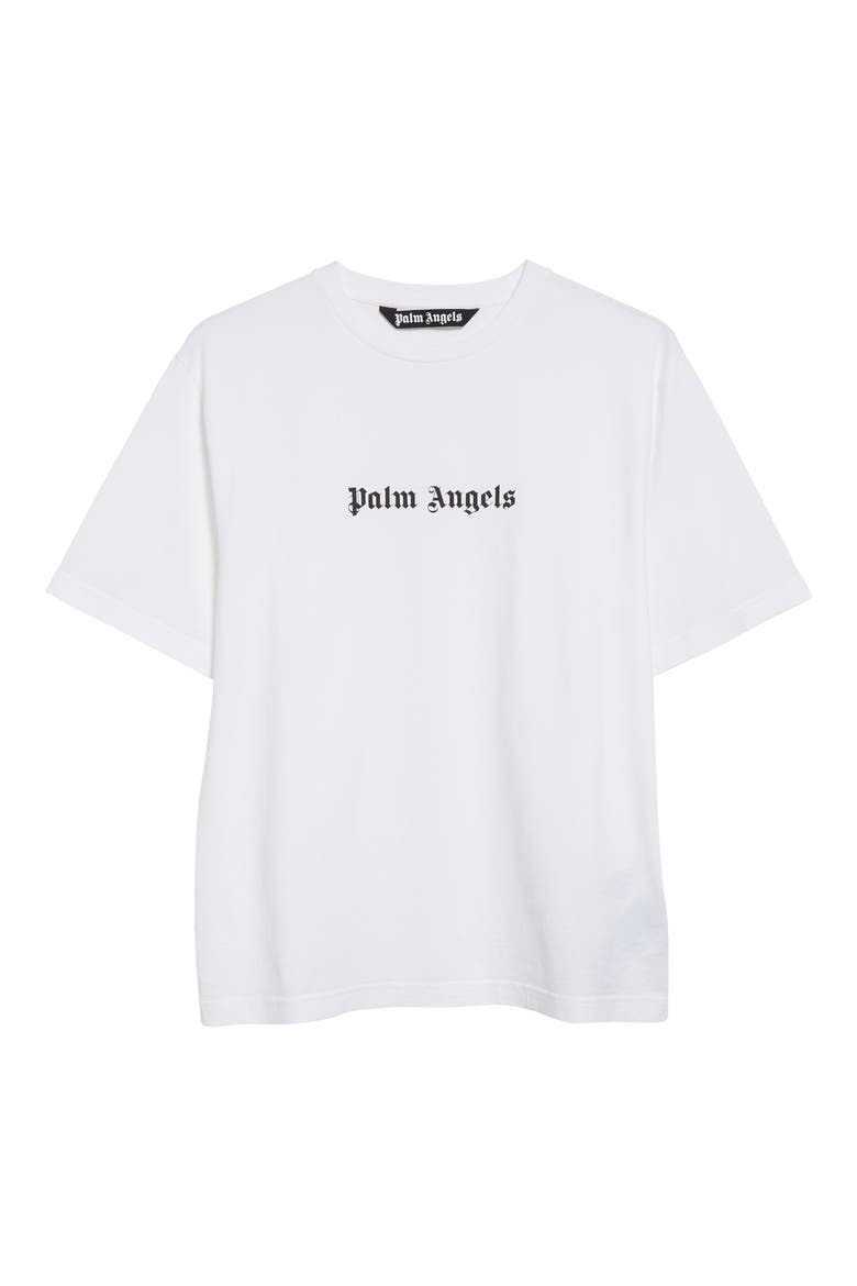 Classic Logo Slim Fit Cotton Graphic T-Shirt, Alternate, color, WHITE BLACK