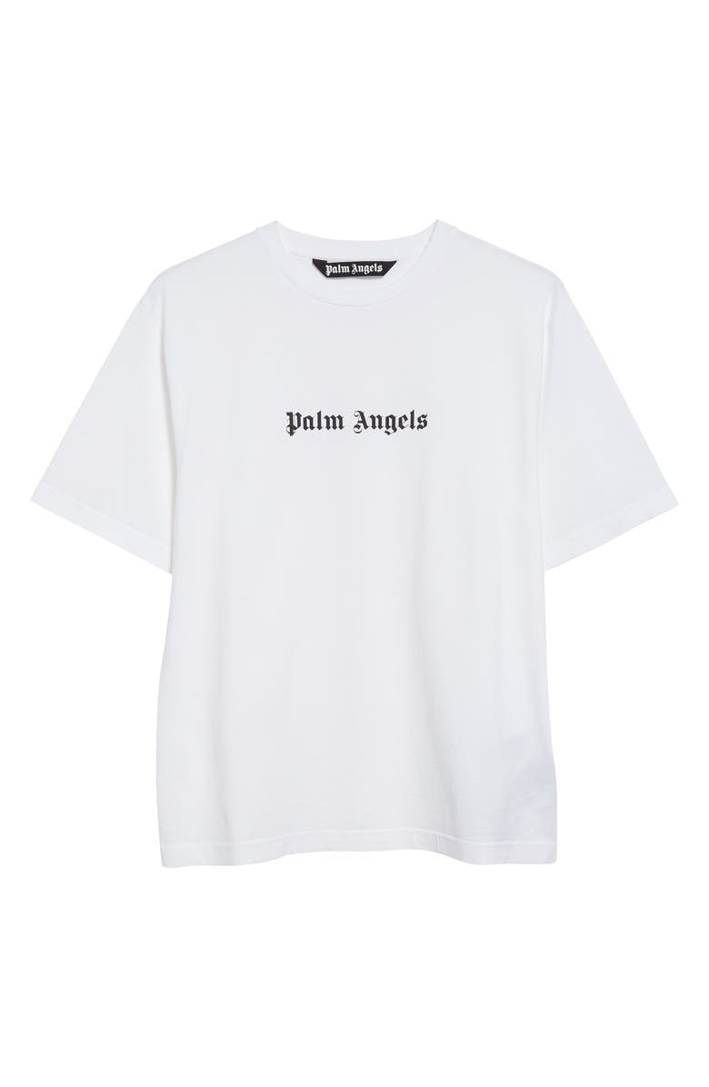 Palm Angels Classic Logo Slim Fit Cotton Graphic T-Shirt, Alternate, color,