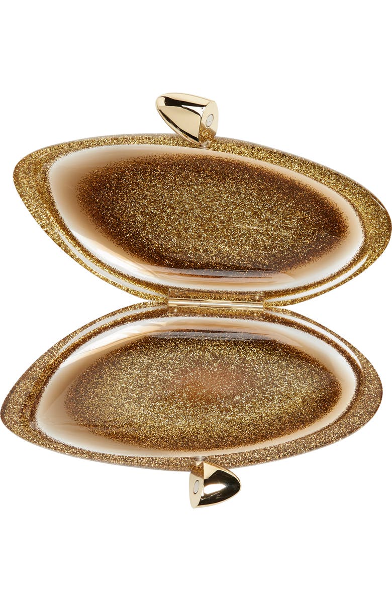 Benedetta Bruzziches Armonia Glitter Plexiglas<sup>®</sup> Clutch, Alternate, color,