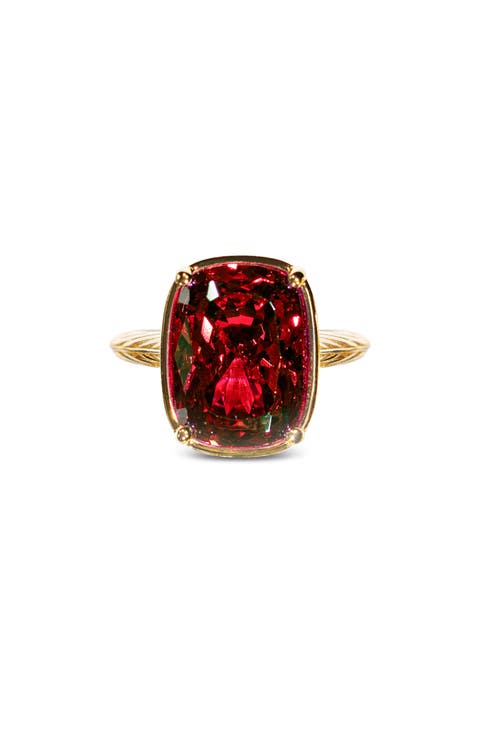 Elongated Cushion-Cut Cubic Zirconia Cocktail Ring