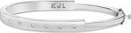 CZ by Kenneth Jay Lane Cubic Zirconia Bangle Bracelet