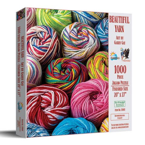 Beautiful Yarn 1000 piece Jigsaw Puzzle for Adults