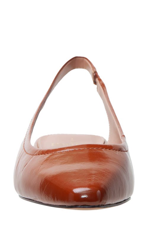 Linea Paolo Cielo Slingback Pump In Brown