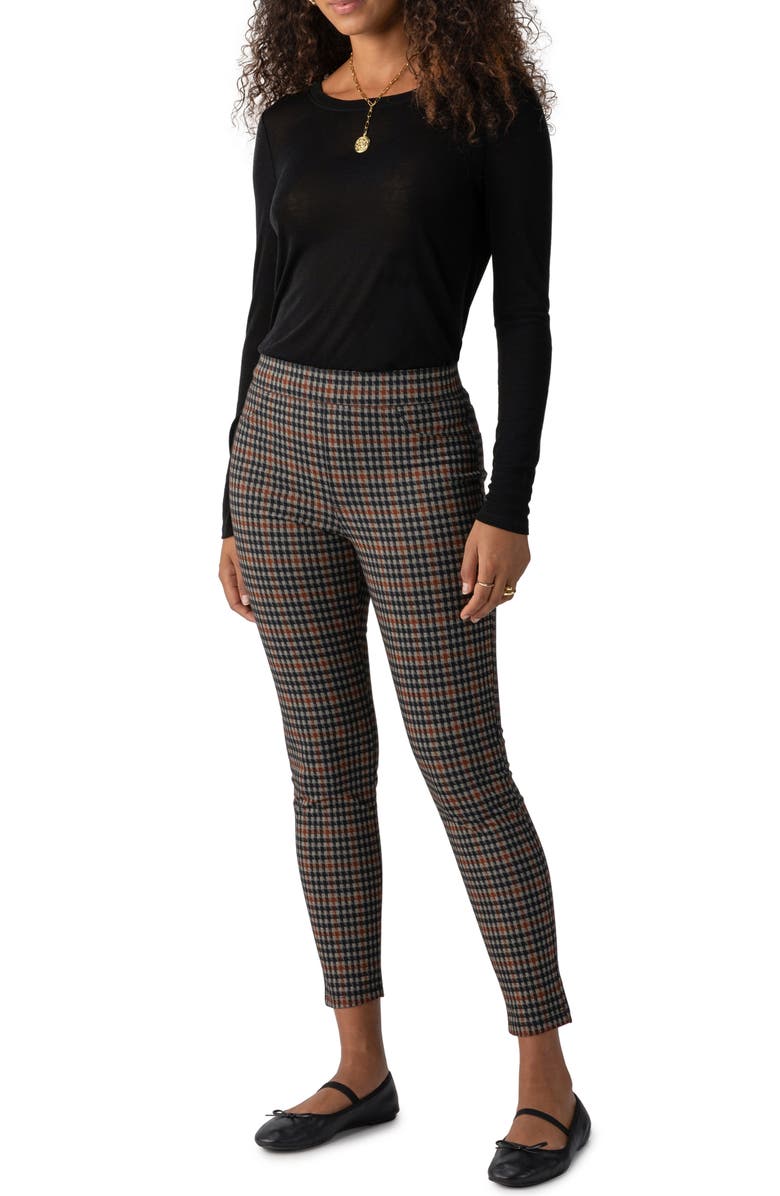 Sanctuary Runway Houndstooth Check Leggings, Alternate, color,