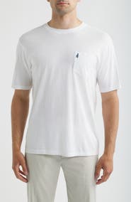 johnnie-O Shoreline Cotton Blend Pocket T-Shirt