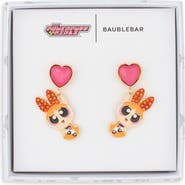 BaubleBar The Powerpuff Girls Blossom Heart Drop Earrings