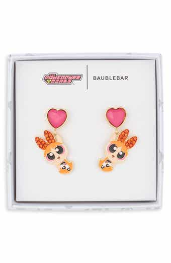 The Powerpuff Girls Blossom Heart Drop Earrings