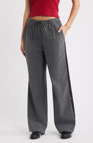 ROWING BLAZERS Pinstripe Everyday Wide Leg Pants