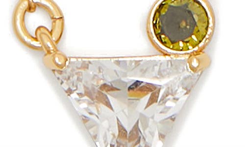 Kate Spade New York Shaken Or Stirred Mini Pendant Neckalace In Gold