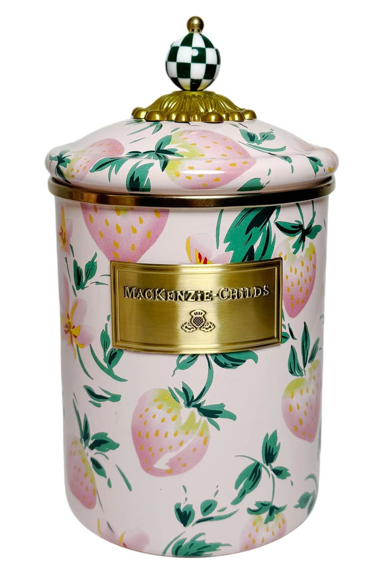 Strawberry Small Canister, Alternate, color, PINK