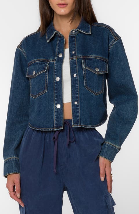 Dayle Crop Denim Jacket