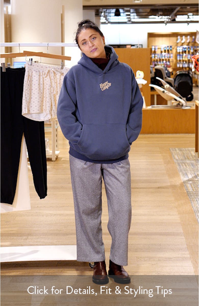 Puff Series Core Logo Cotton Blend Hoodie, sales video thumbnail