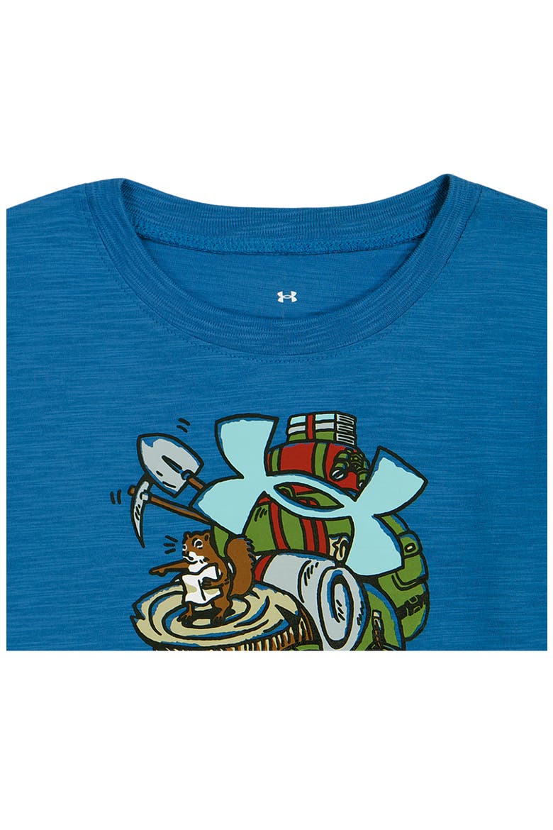 Kids' Long Sleeve Tee & Fleece Joggers Set, Alternate, color, AEGEAN BLUE