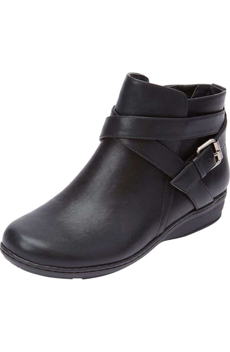 Comfortview The Bronte Bootie, Main, color, Black