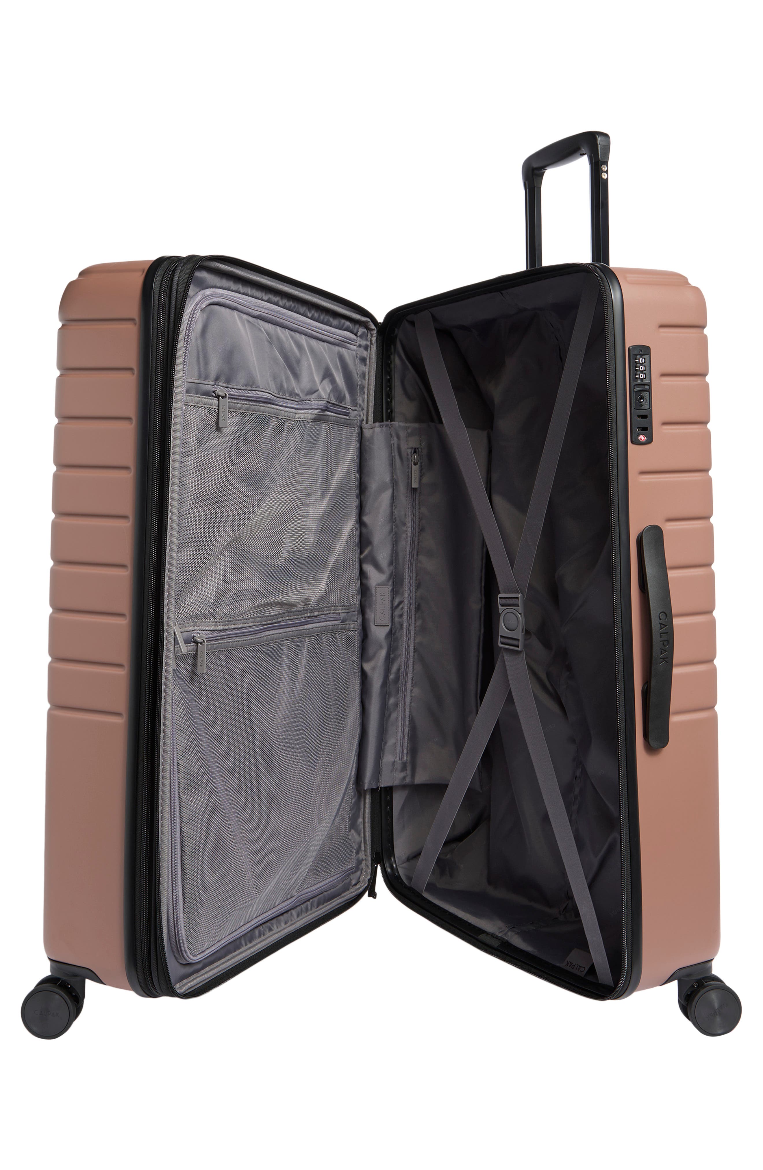 CALPAK Linley 30-Inch Hardside Spinner Luggage, Alternate, color, Milk Chocolate