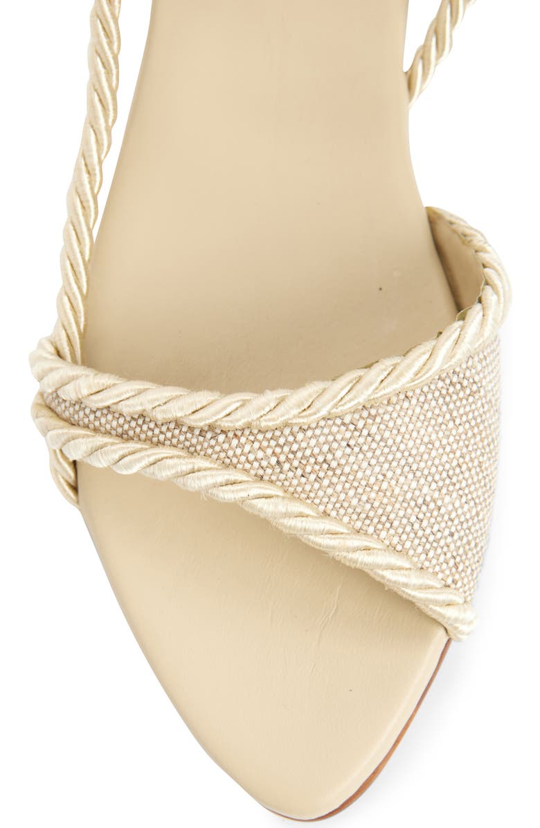 Kaanas Alenna Asymmetric Ankle Strap Sandal, Alternate, color,