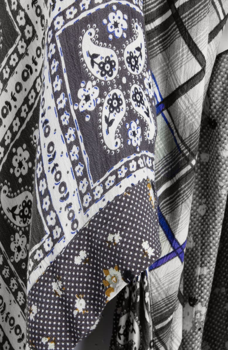 SAACHI Paisley Patchwork Drape Duster, Alternate, color, 