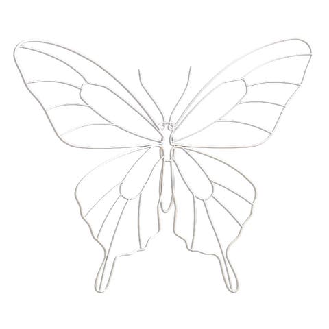 Wire Butterfly Wall Decor