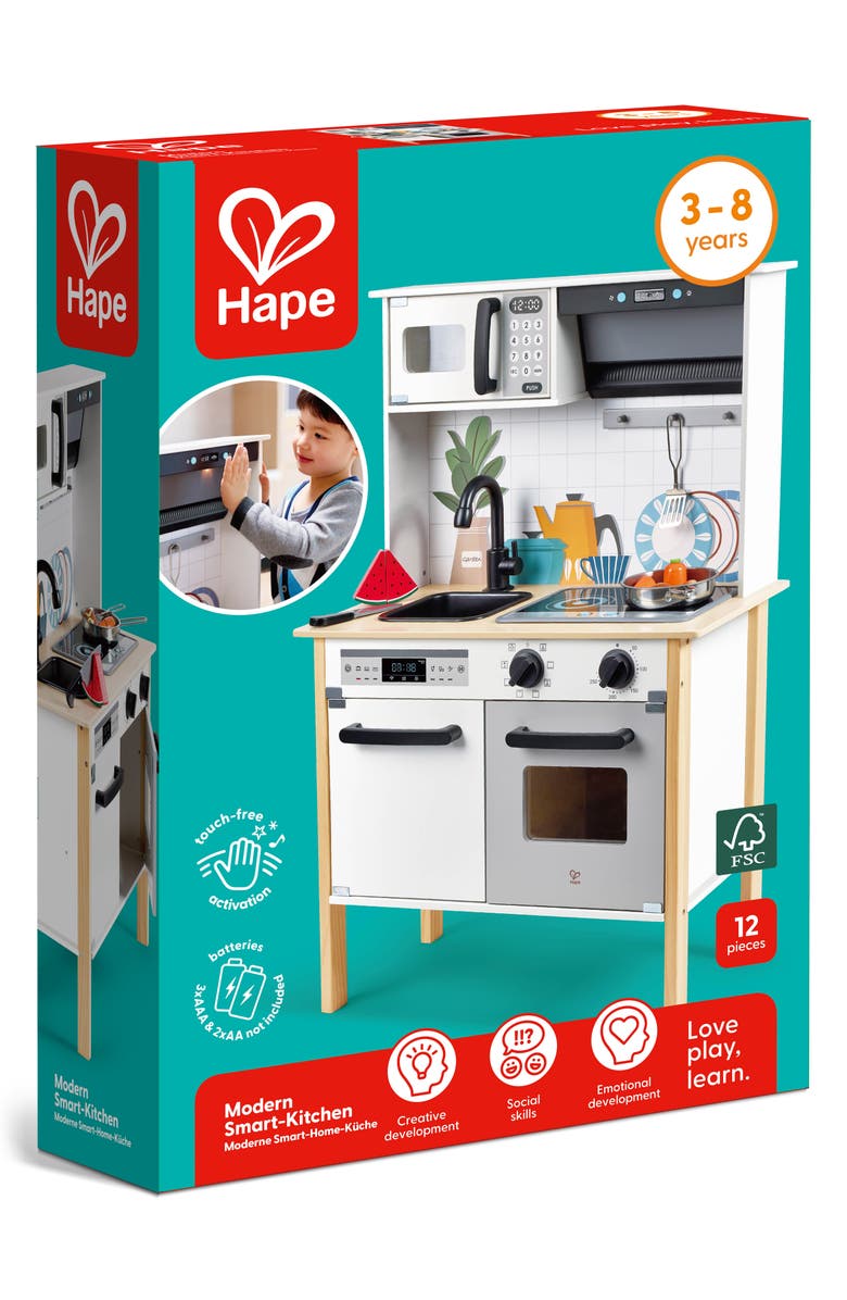 Hape Modern Smart Kitchen Playset, Alternate, color, Multi