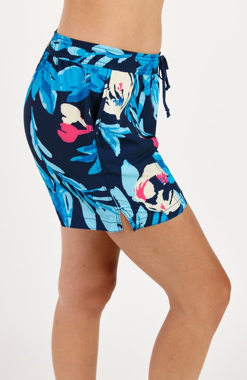 Calypsa 4" Board Shorts In Multi