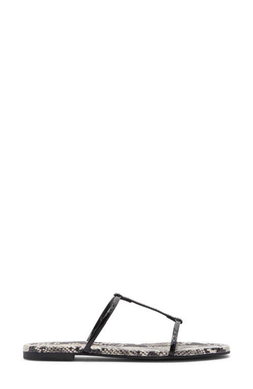 Reformation Teagan Sandal In Black