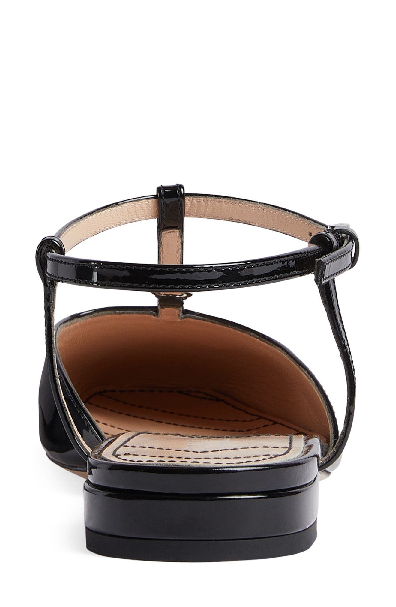 Gucci T-Strap Ballet Flat, Alternate, color, 