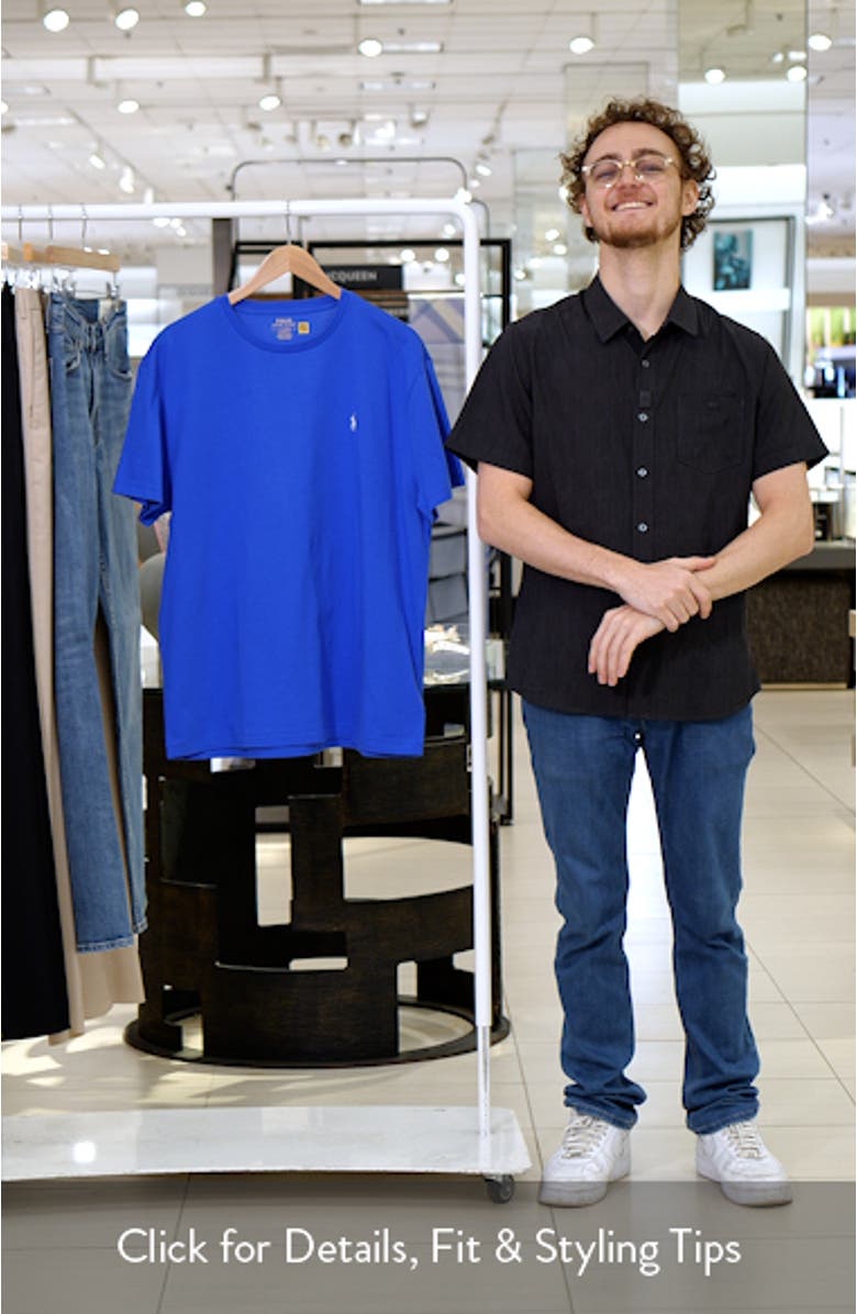Classic Fit Solid Cotton Jersey T-Shirt, sales video thumbnail