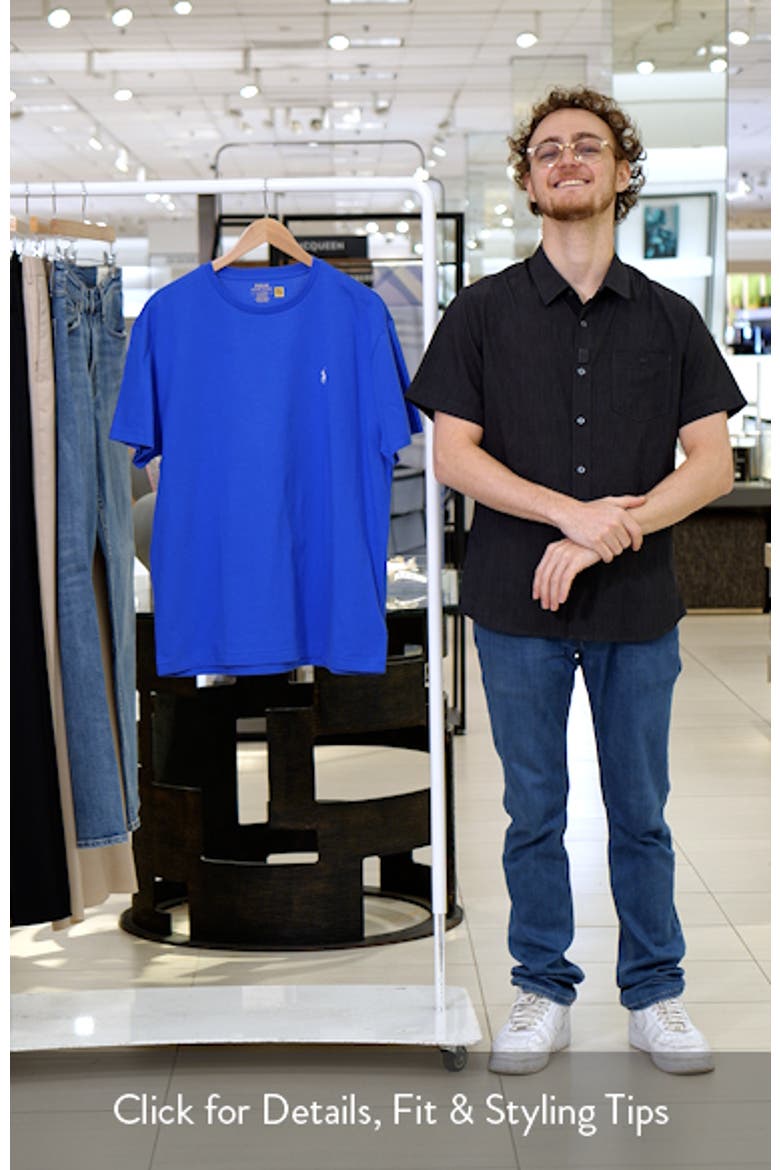 Classic Fit Solid Cotton Jersey T-Shirt video