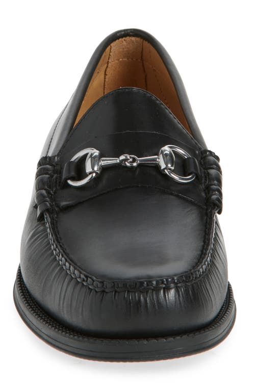 G.h.bass Lincoln Bit Easy Weejun Penny Loafer In Black