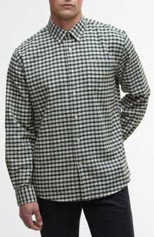 Colderham Regular Fit Brushed Checked Cotton Shirt