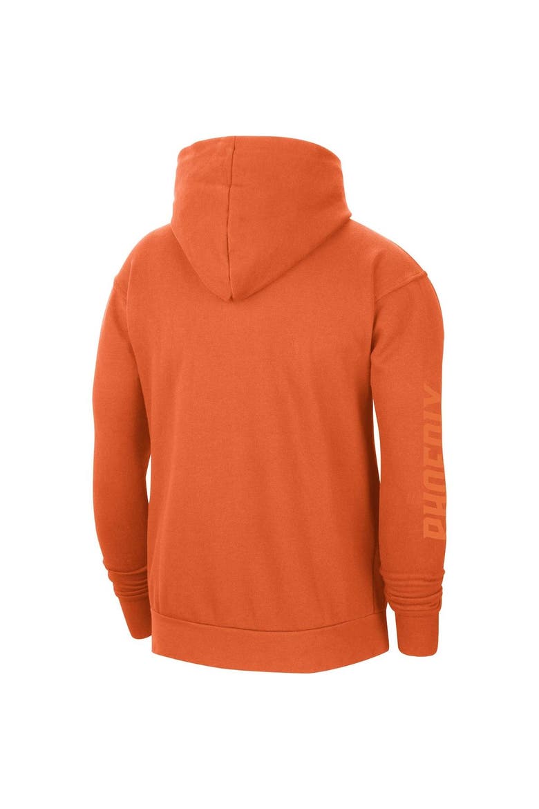 Men's Jordan Brand Orange Phoenix Suns Courtside Statement Edition Pullover Hoodie, Alternate, color, Orange