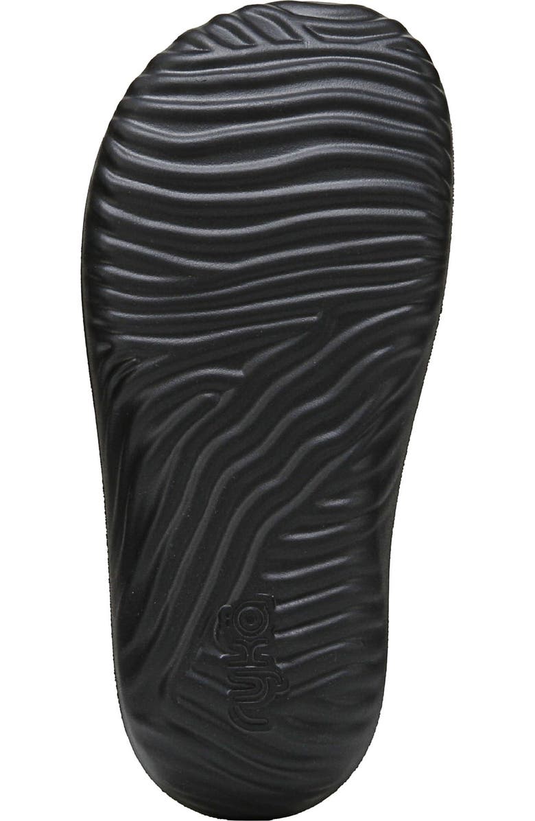 Rykä Echo Recovery Slide Sandal, Alternate, color, Black